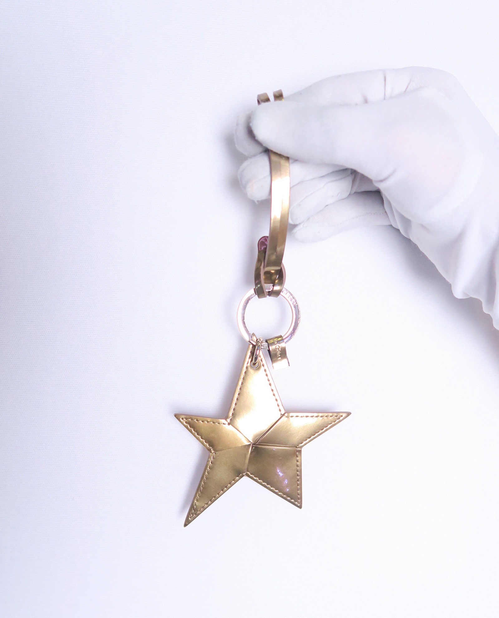 Mulberry Star Key Ring, &pound;20, Accessories, Back view
